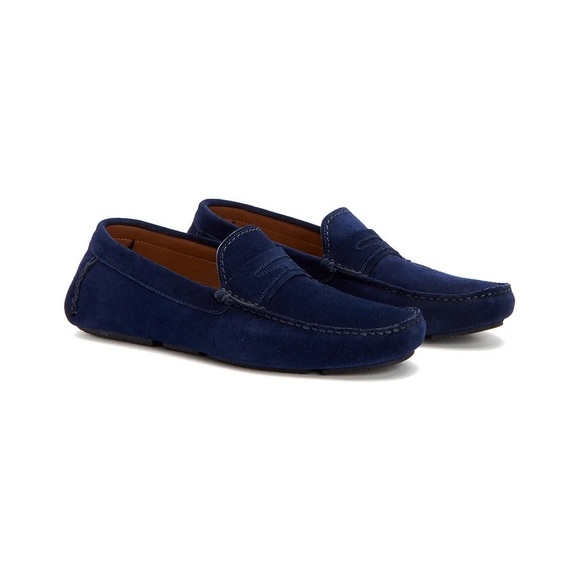 Aquatalia Other - Aquatalia Brandon Weatherproof Suede Driving Shoe